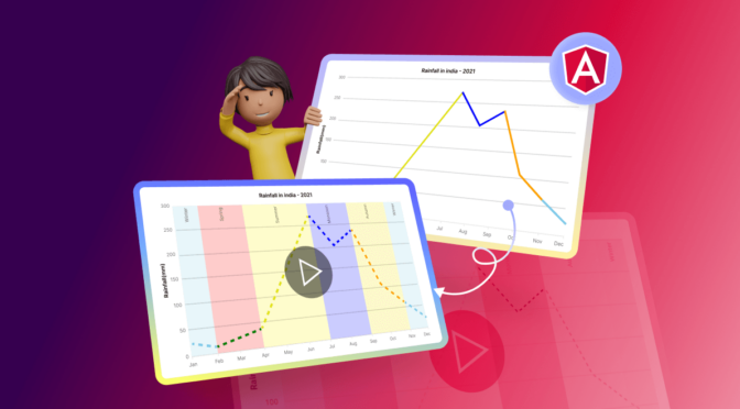 How to Animate SVG Path in Angular Charts?