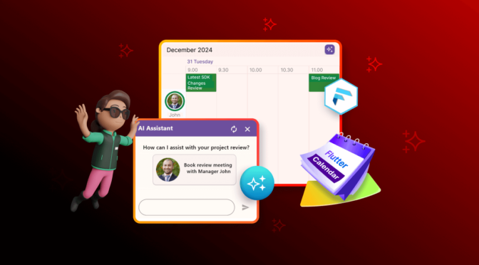 AI-Powered Flutter Calendar for Effortless Project Scheduling and Reviews
