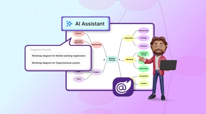 AI-Powered Mind Mapping using OpenAI and Blazor Diagram Library