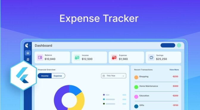 Simplify Your Finances with the Flutter Expense Tracker