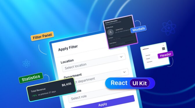 Speed Up React Development Using 39 New UI Blocks in Syncfusion’s UI Kit