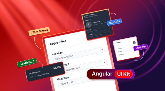 Syncfusion Angular UI Kit Updated with 39 Powerful New UI Blocks