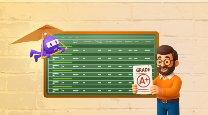 Build a Gradesheet App with .NET MAUI DataGrid