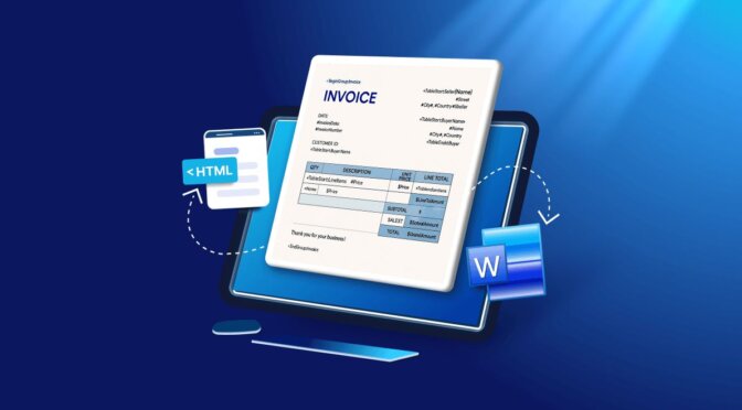 How to Generate ZUGFeRD-Compliant Invoices from Word or HTML in .NET