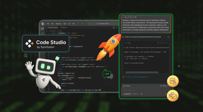Introducing Syncfusion® Code Studio AI Code Editor for Enterprise App Development