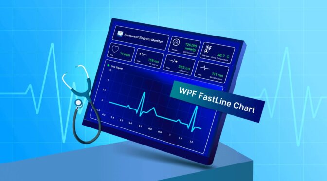 How to Build a Real-Time ECG Monitoring Dashboard in WPF Using a FastLine Chart