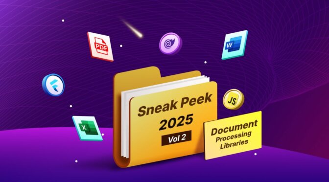 Sneak Peek Document Processing Libraries 2025 Volume 2