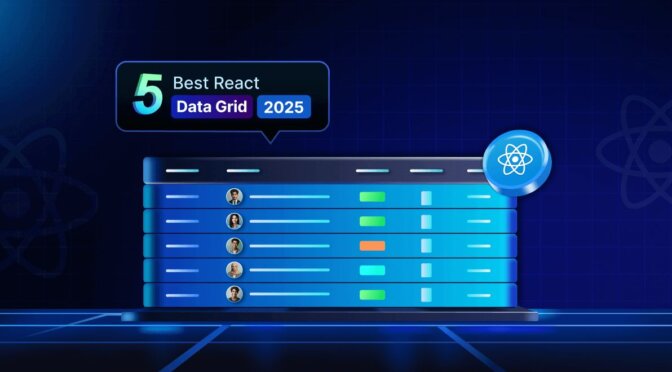 5 Best React Data Grid Libraries Every Developer Should Know in 2025
