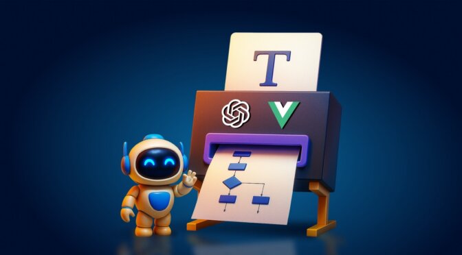 How to Build an AI Text-to-Flowchart Converter Using OpenAI and Vue Diagram