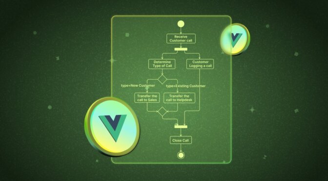 How to Build UML Activity Diagrams in Vue for Workflow Visualization