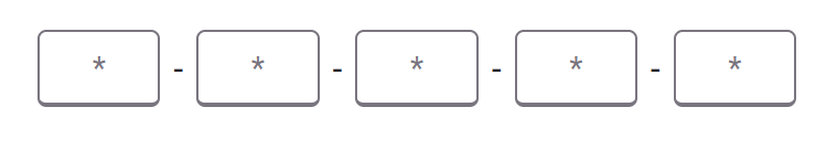 Customization in Blazor OTP Input component