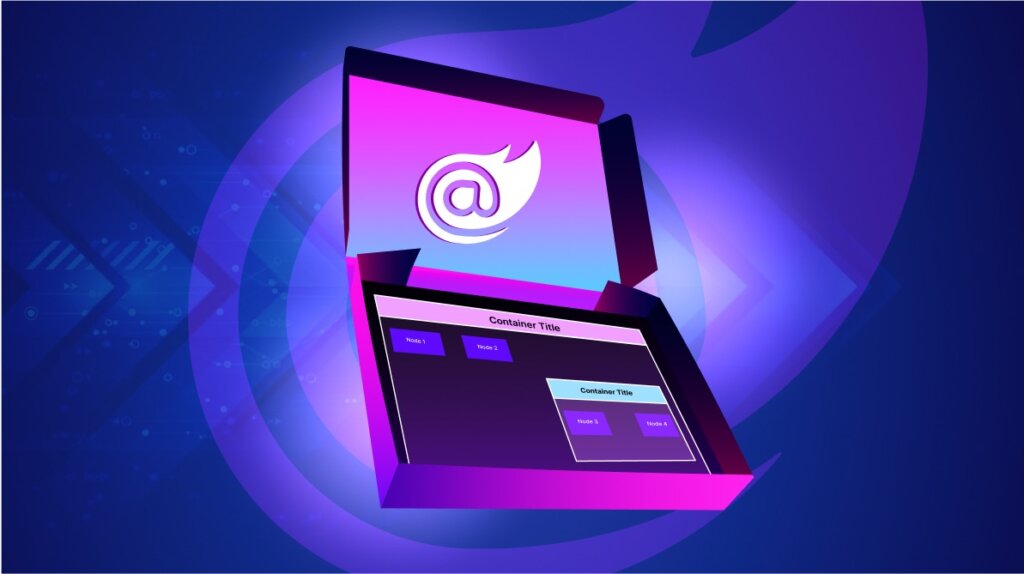 Organize Blazor Diagrams Easily Using Diagram Container
