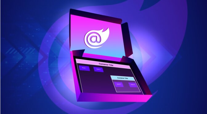 Organize Blazor Diagrams Easily Using Diagram Container