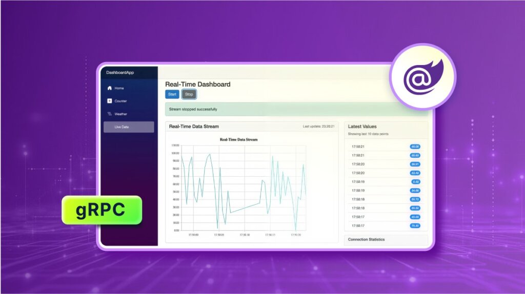 Build Real-Time Dashboards in Blazor with gRPC Streaming for High-Performance Apps