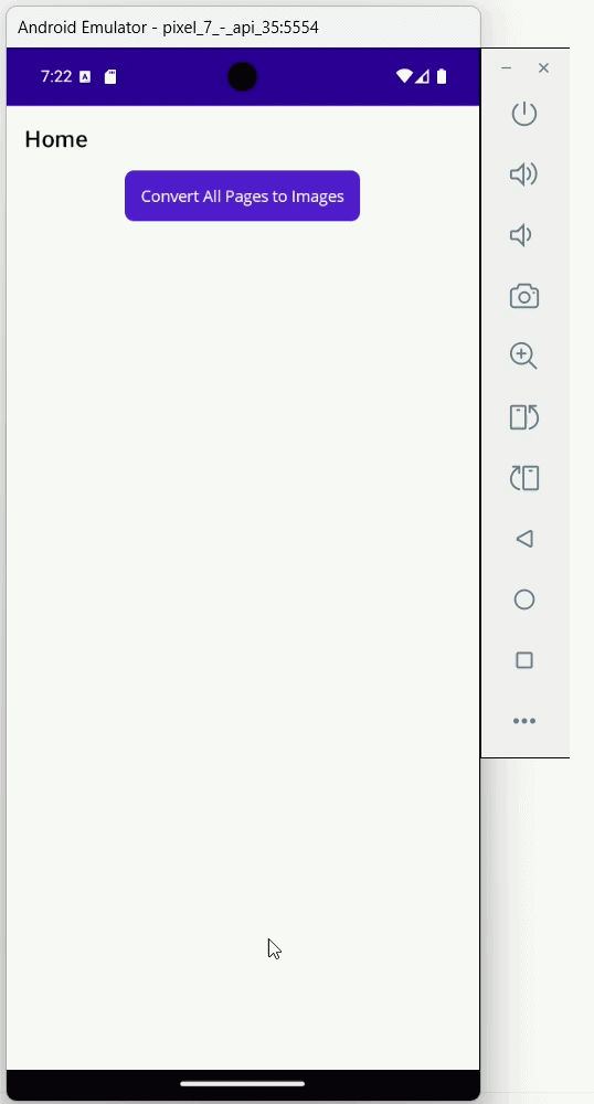 Converting all PDF pages to images