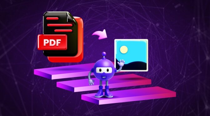 How to Perform PDF to Image Conversion in .NET MAUI