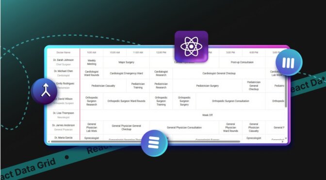 How to Merge Rows and Columns in Syncfusion React Data Grid
