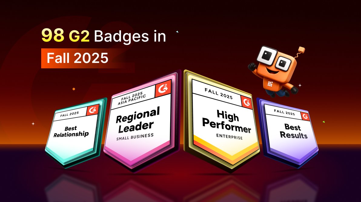 Syncfusion Wins 98 G2 Badges in Fall 2025 – Trusted by Developers!