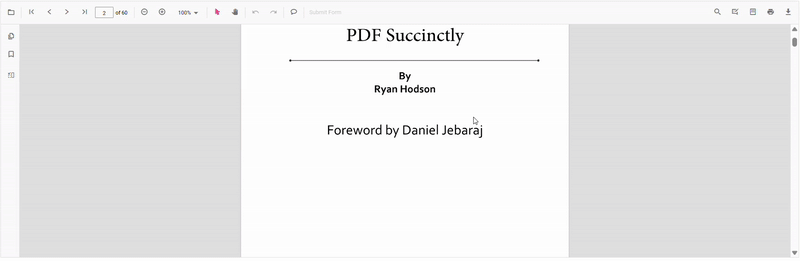 Adding annotations via toolbar