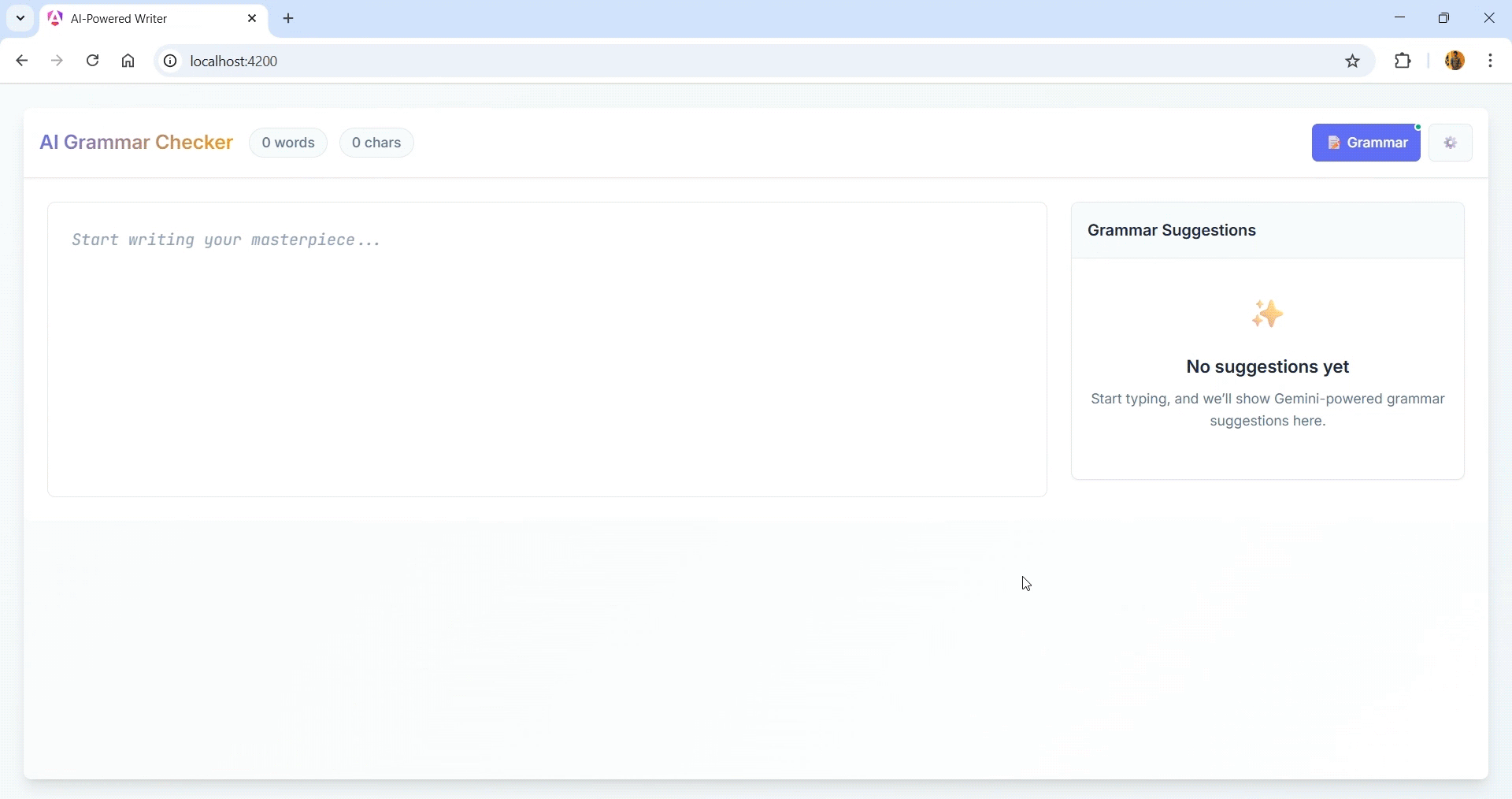 Creating an AI-Powered Writing Assistant in Angular using Gemini API