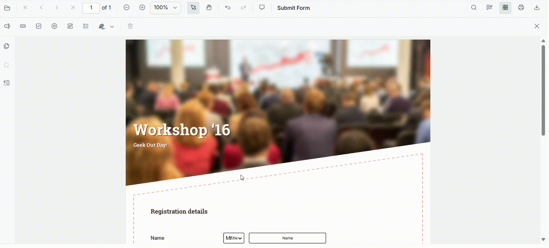 customizing signature fields dynamically