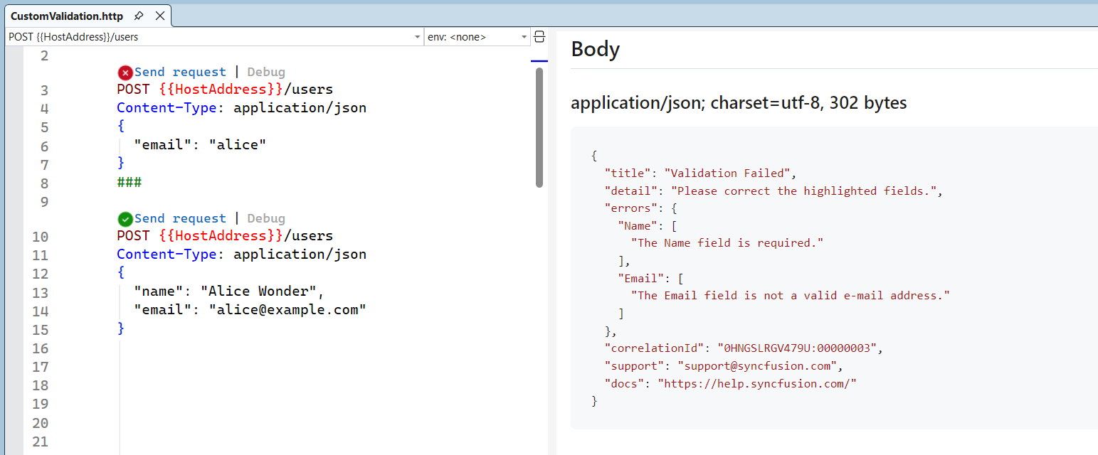 Customized IProblemDetailsService with 400 Bad Request response
