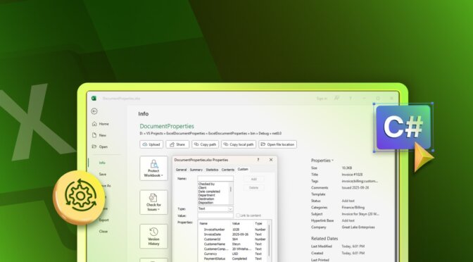 How to Target Excel Metadata in C# for Smarter Document Management