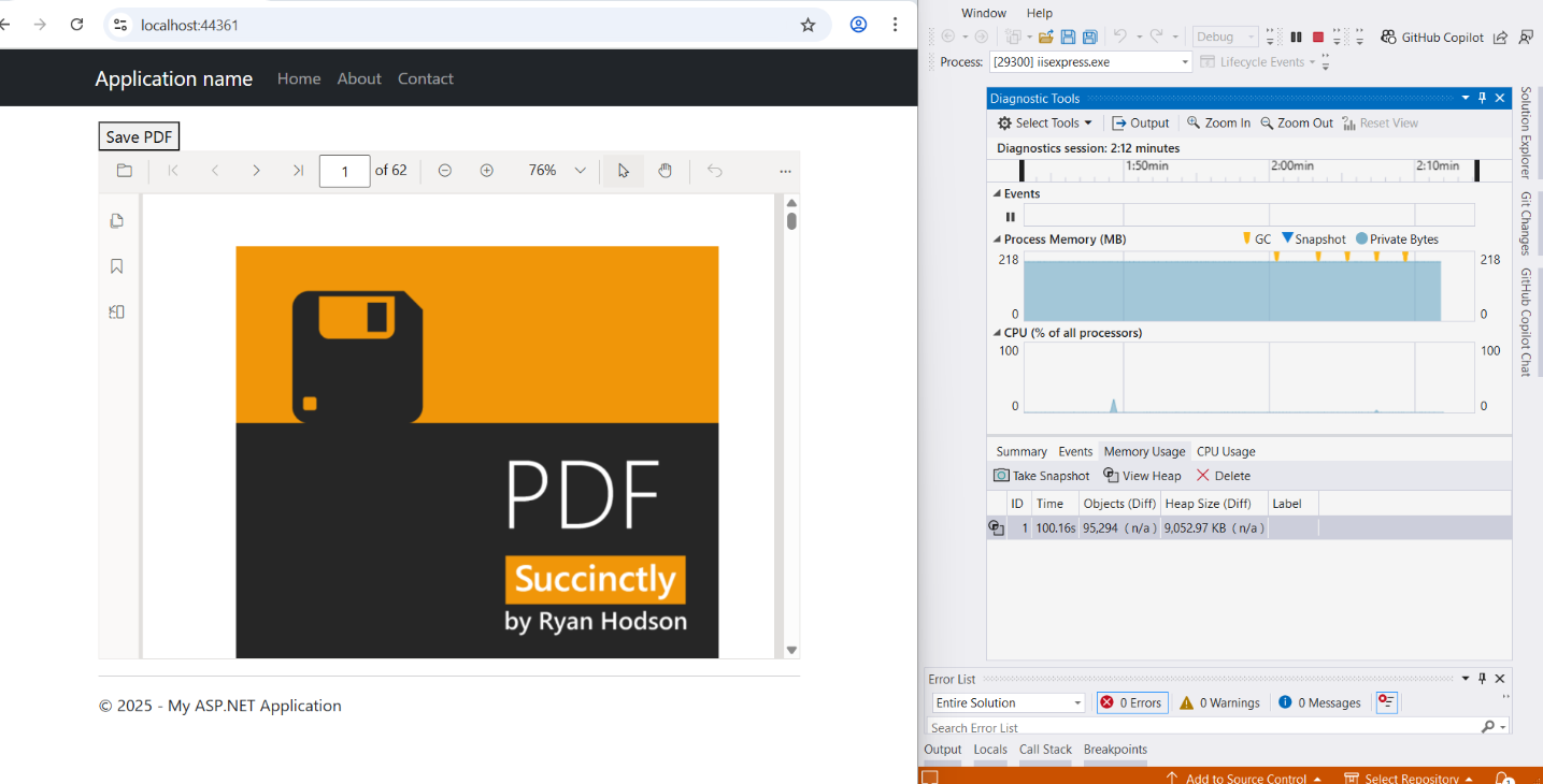 Syncfusion JavaScript PDF Viewer