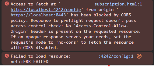CORS Error in Localhost: PDF fetch blocked due to port mismatch