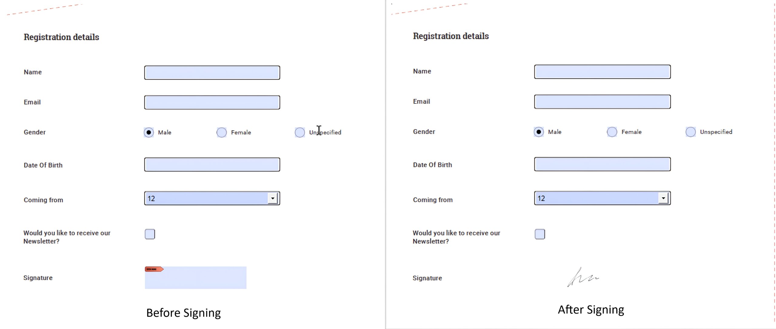 Adding secure digital signatures to PDFs in .NET MAUI with Syncfusion PDF Library