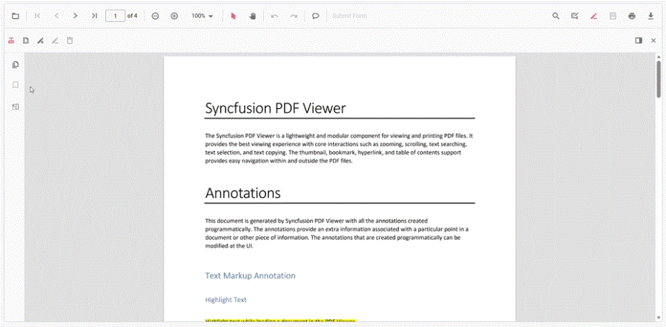 Extracting PDF pages in Web PDF Viewer