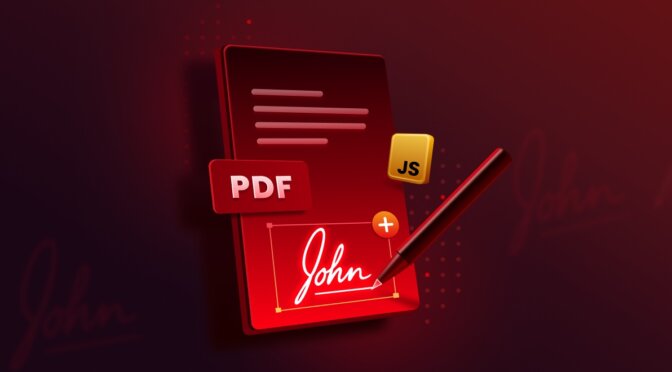 JavaScript PDF Signature Block: Add and Customize Signatures in PDFs