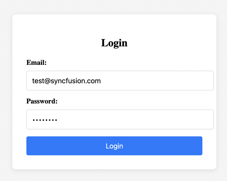 Implementing login and routing to dashboard