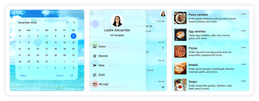 Liquid glass effect support for .NET MAUI controls