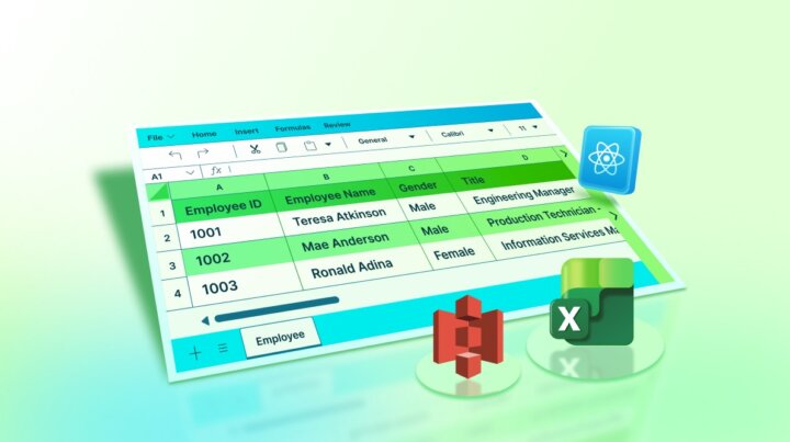 React Spreadsheet AWS S3 Integration: Open and Save Excel Files in the ...