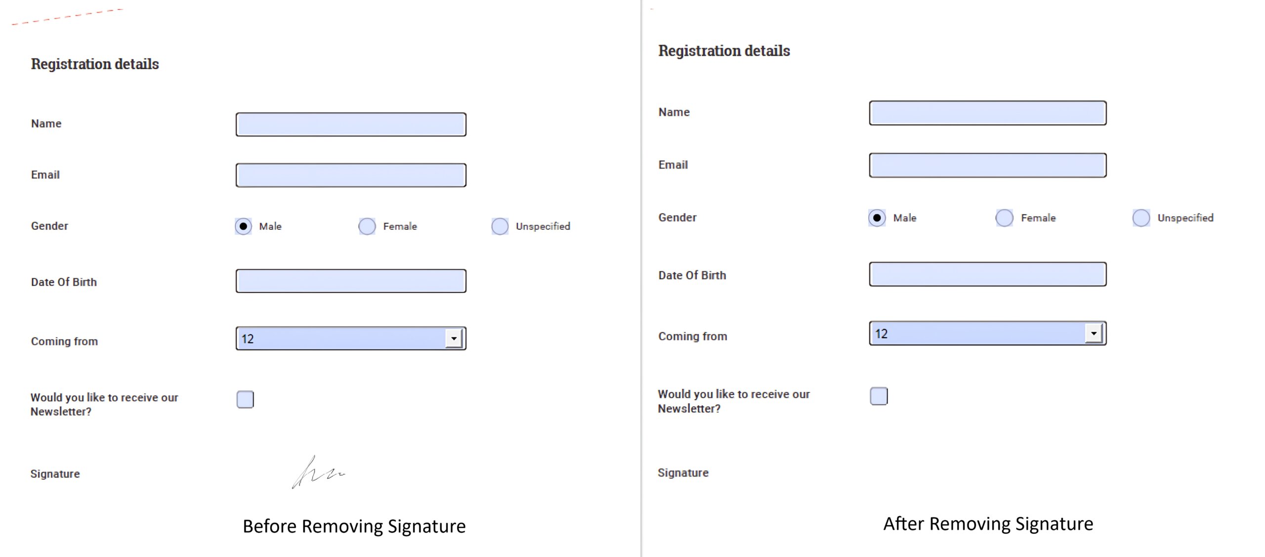 Removing digital signatures from PDFs in .NET MAUI