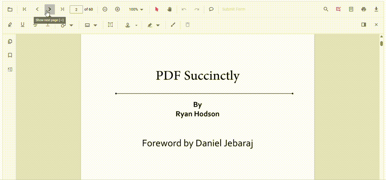 Smooth and interactive PDF navigation in React