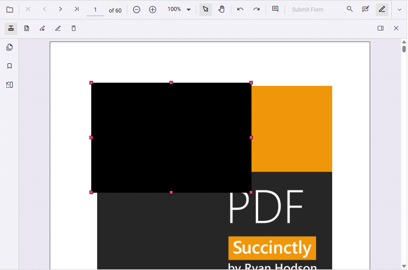 Shape based redaction