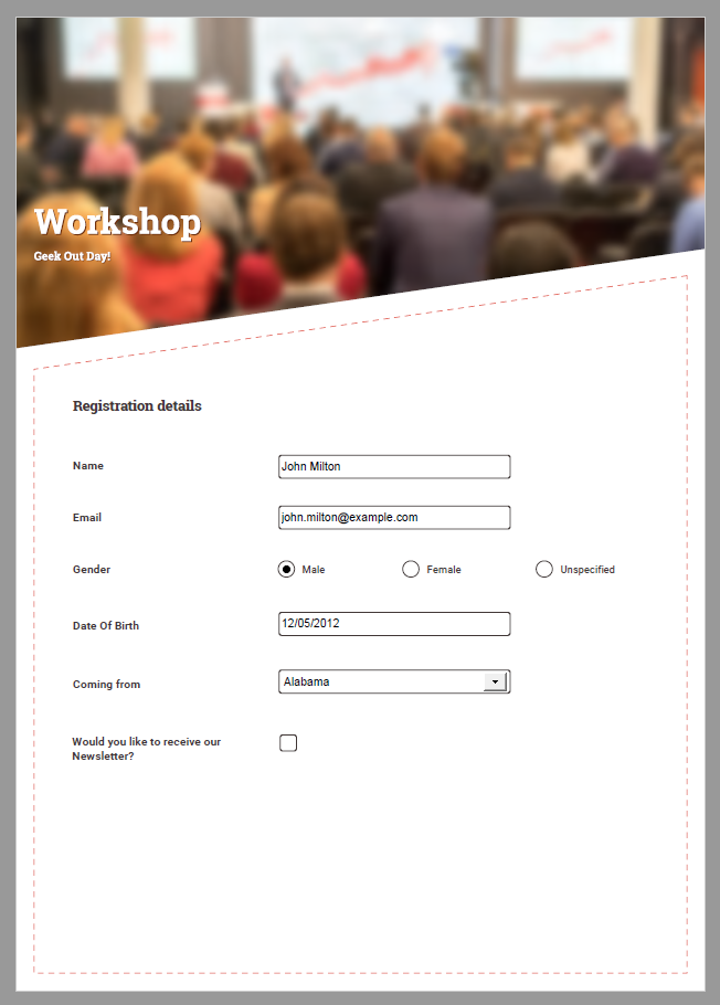 Form filling in JavaScript PDF Library