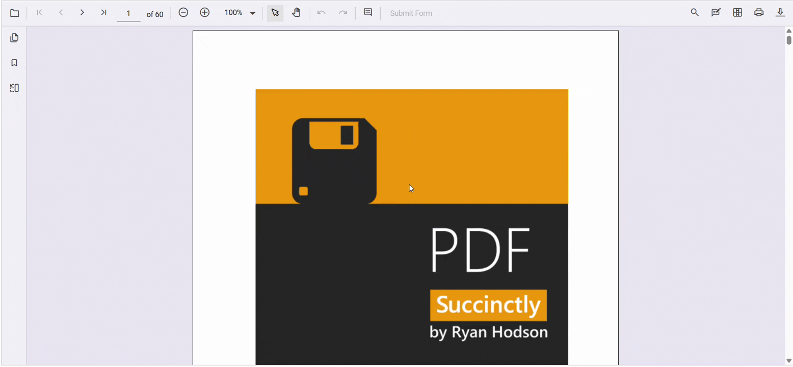 Organize Pages in PDF Viewer