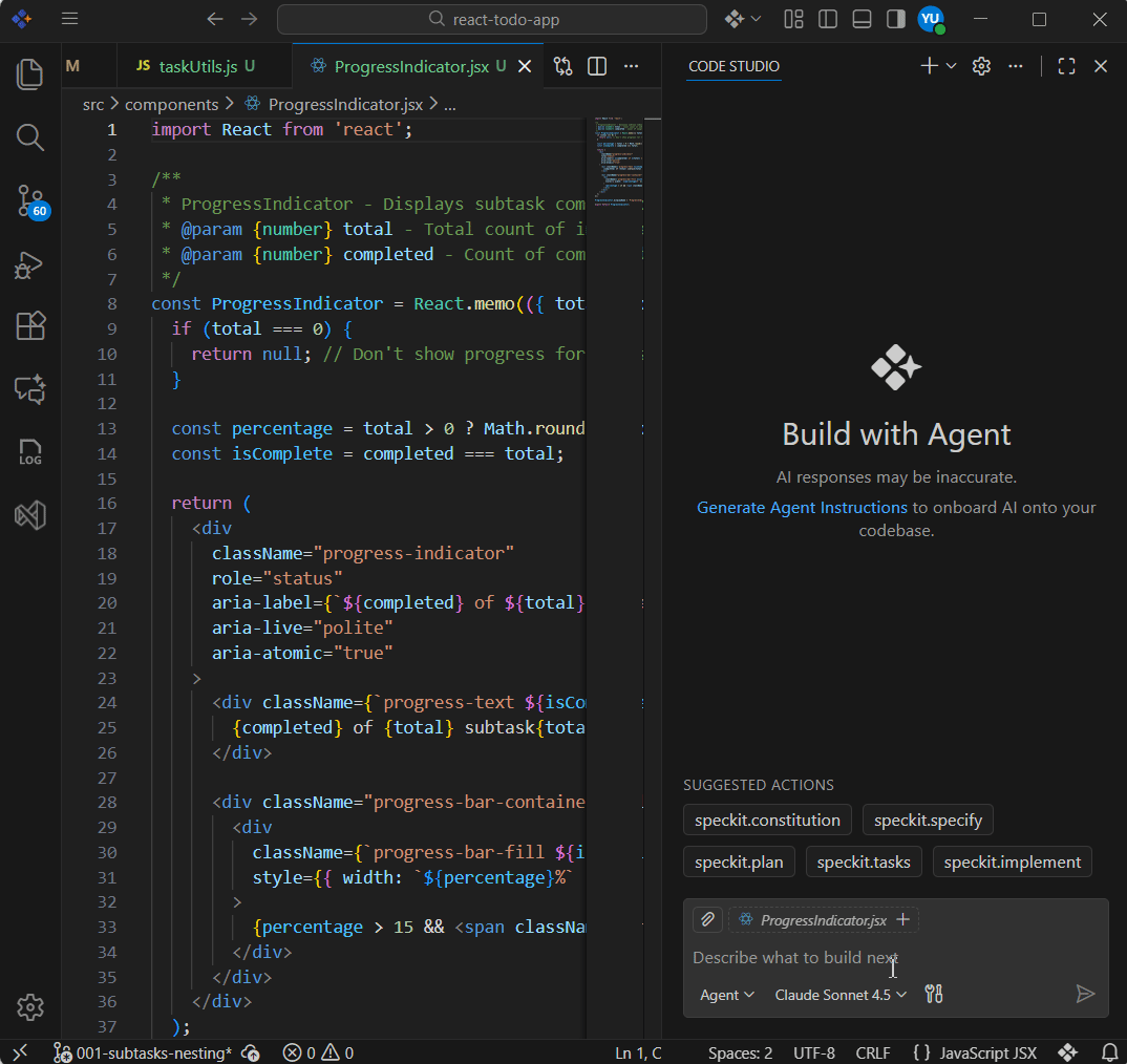 Code Review using #changes tool
