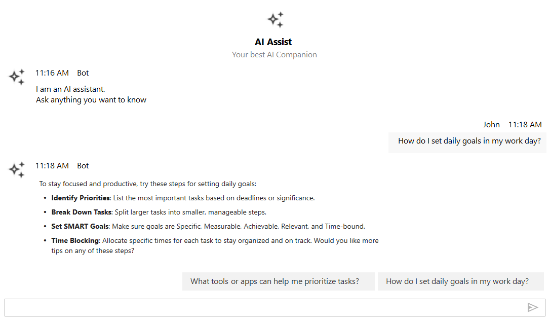 WinForms AI AssistView