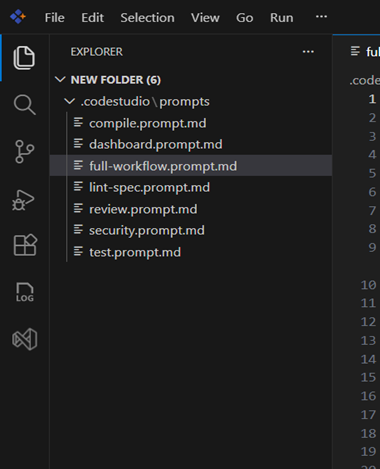 Automated Full Workflow in Code Studio