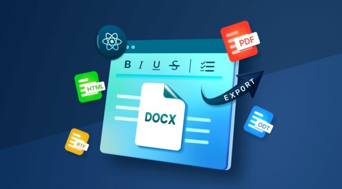 Export Once, Share Everywhere: Convert DOCX to PDF, HTML, and More in React