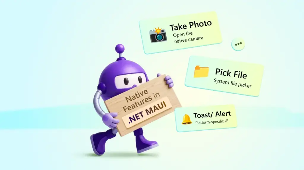 Integrating Native Device Features in .NET MAUI with Built‑In APIs