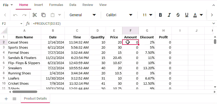 Manual recalculation in React Spreadsheet