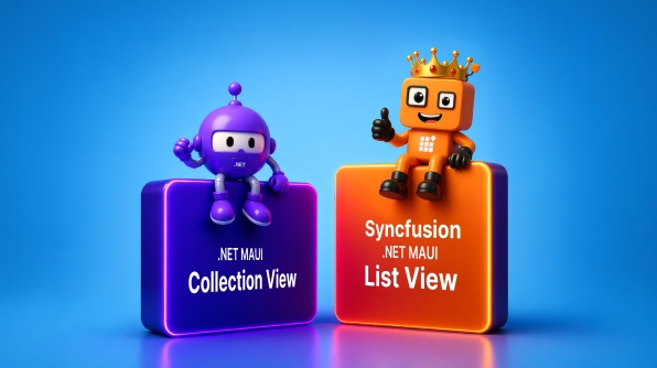 .NET MAUI ListView vs CollectionView How Syncfusion ListView Performs Better