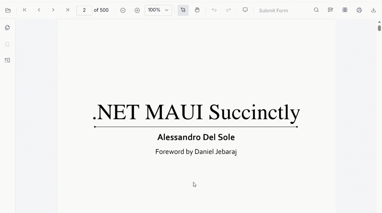 Smooth document rendering with JavaScript PDF Viewer