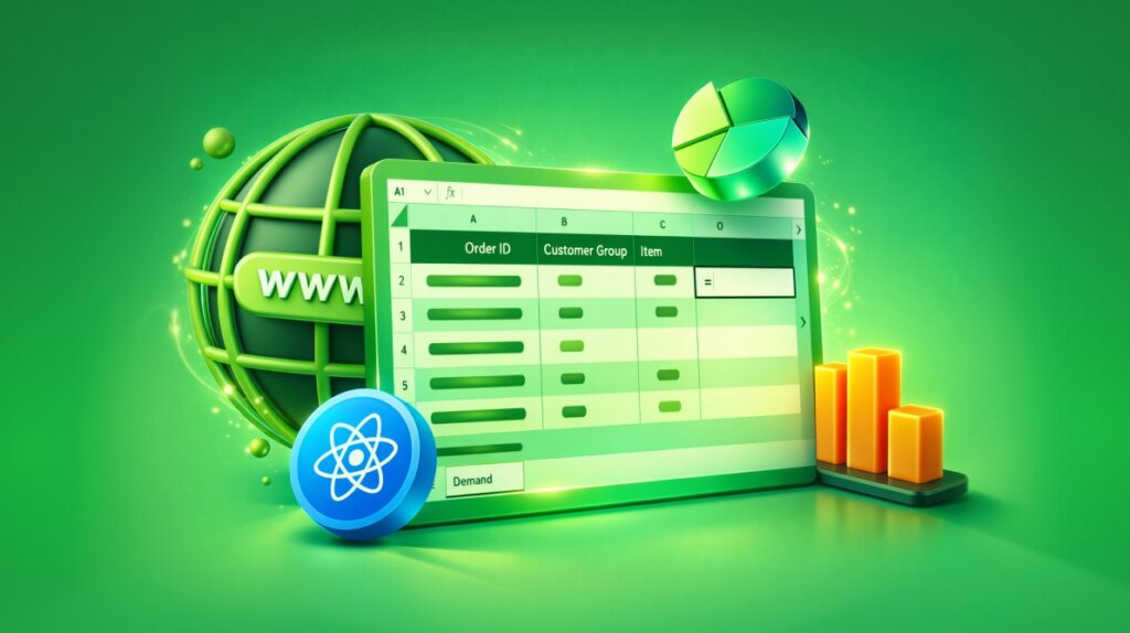 How to Build a Web-Based Production Planning Spreadsheet in React