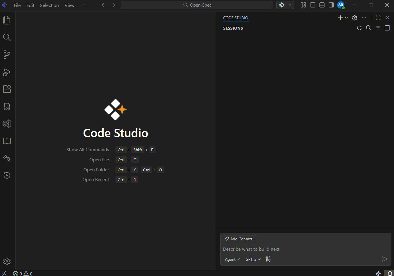 Code Studio Build with clarity
